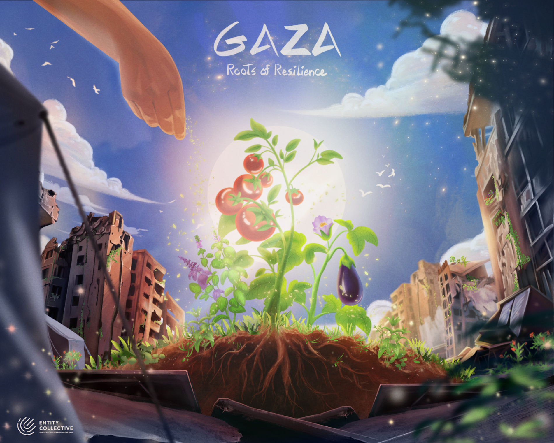 Palestine Beyond Real — action de solidarité