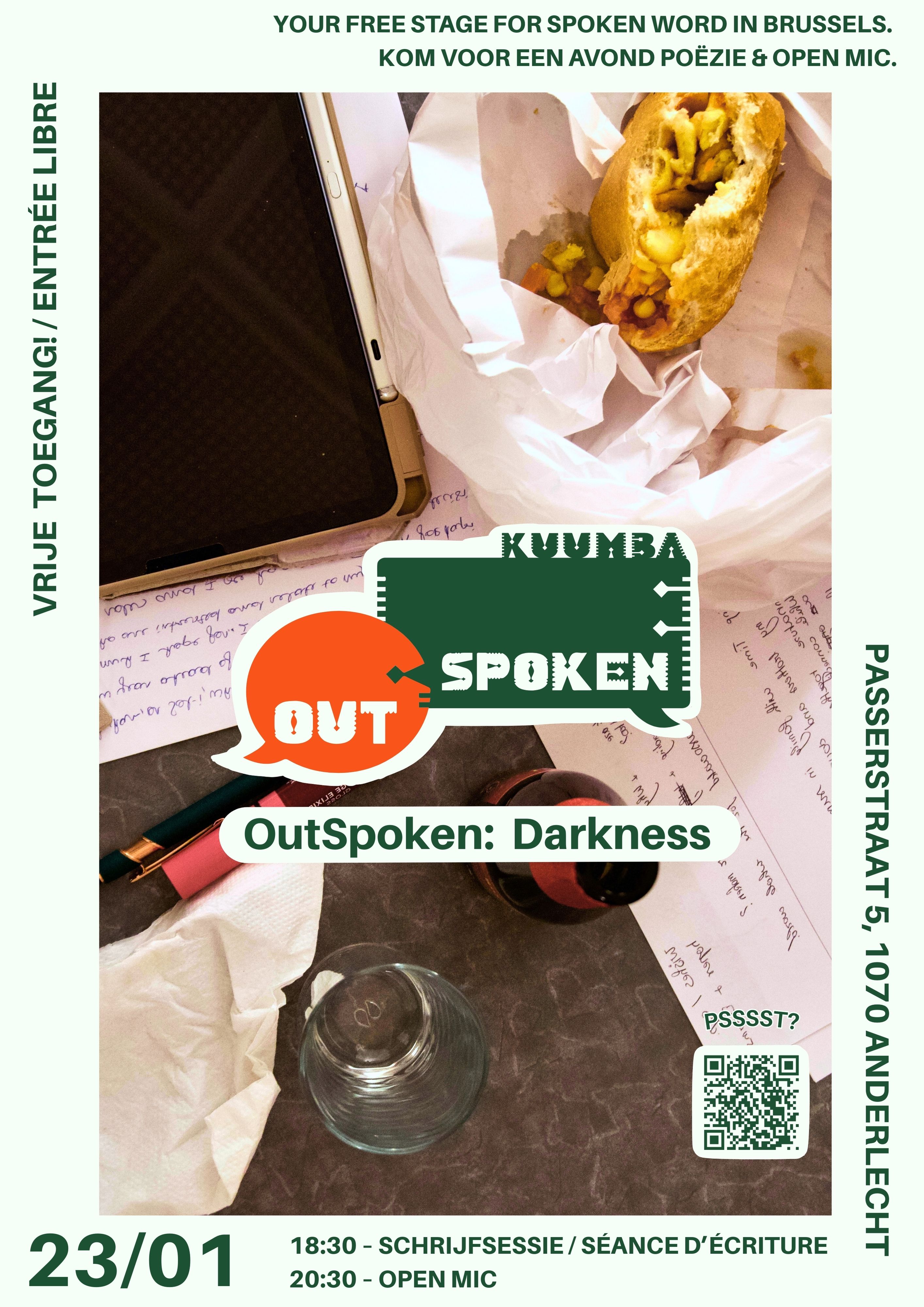 Outspoken &ndash; thema: Duisternis