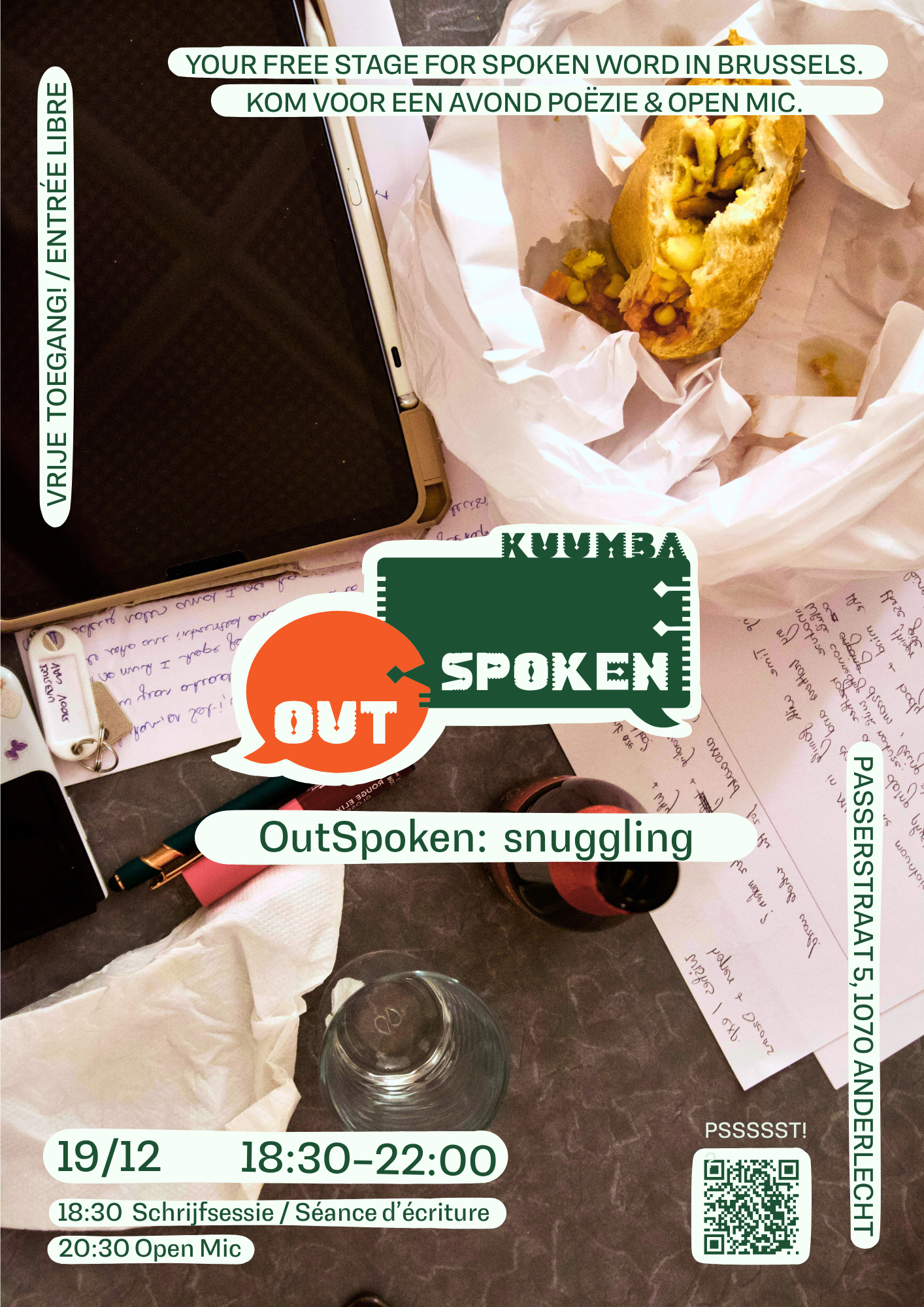 Outspoken - theme: snuggling