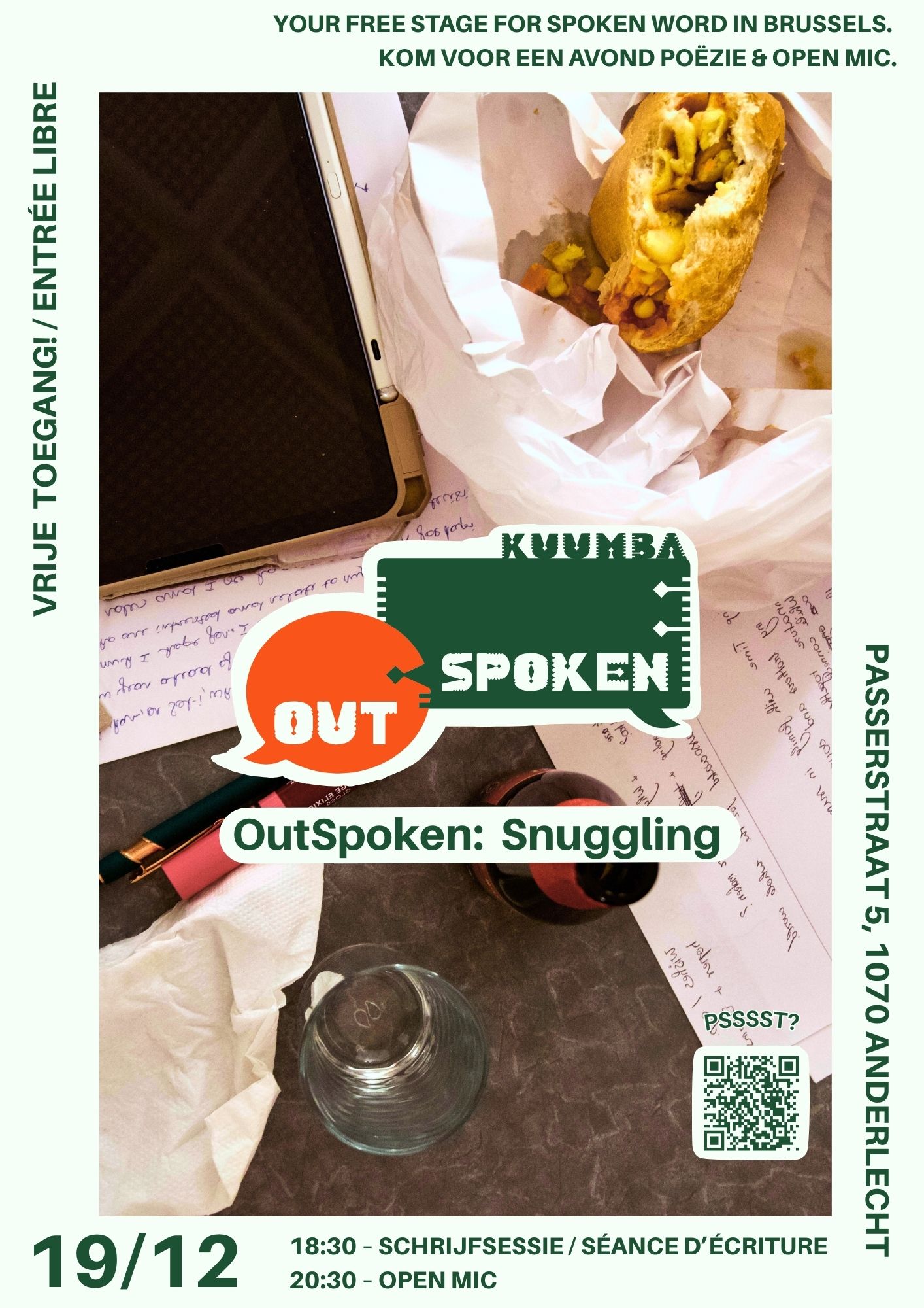 Outspoken - theme: snuggling