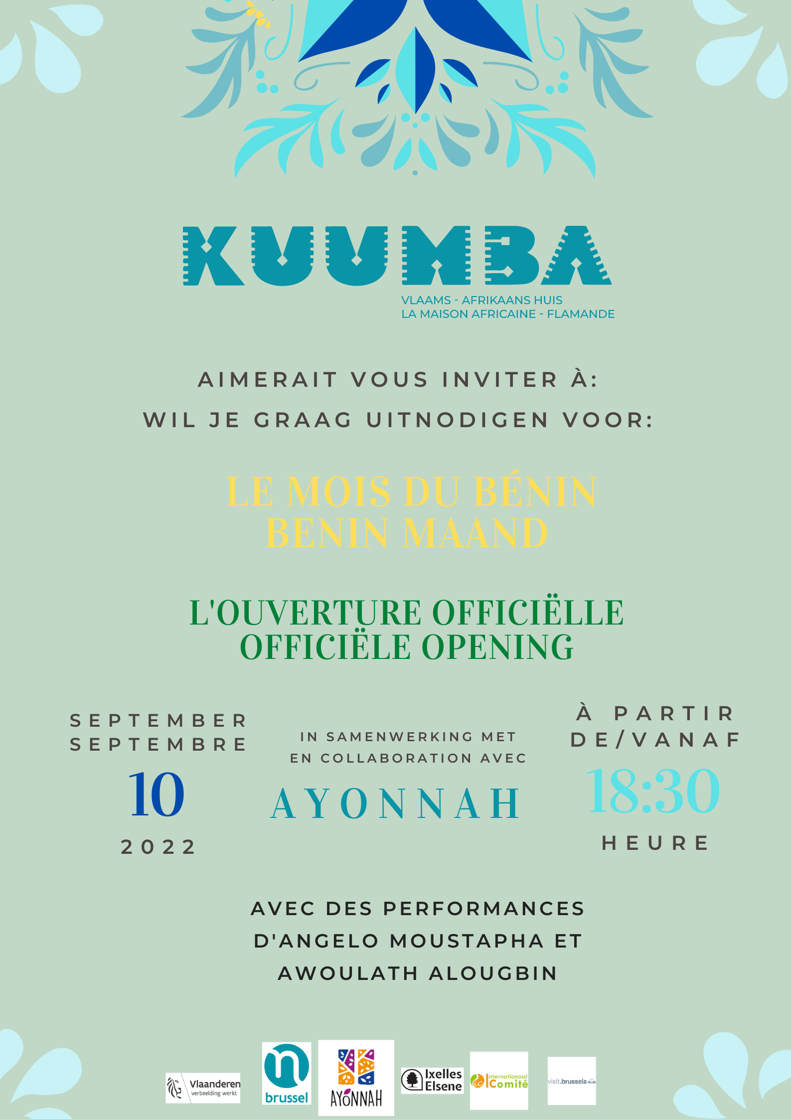 Le Benin s'invite a Kuumba : officiele opening