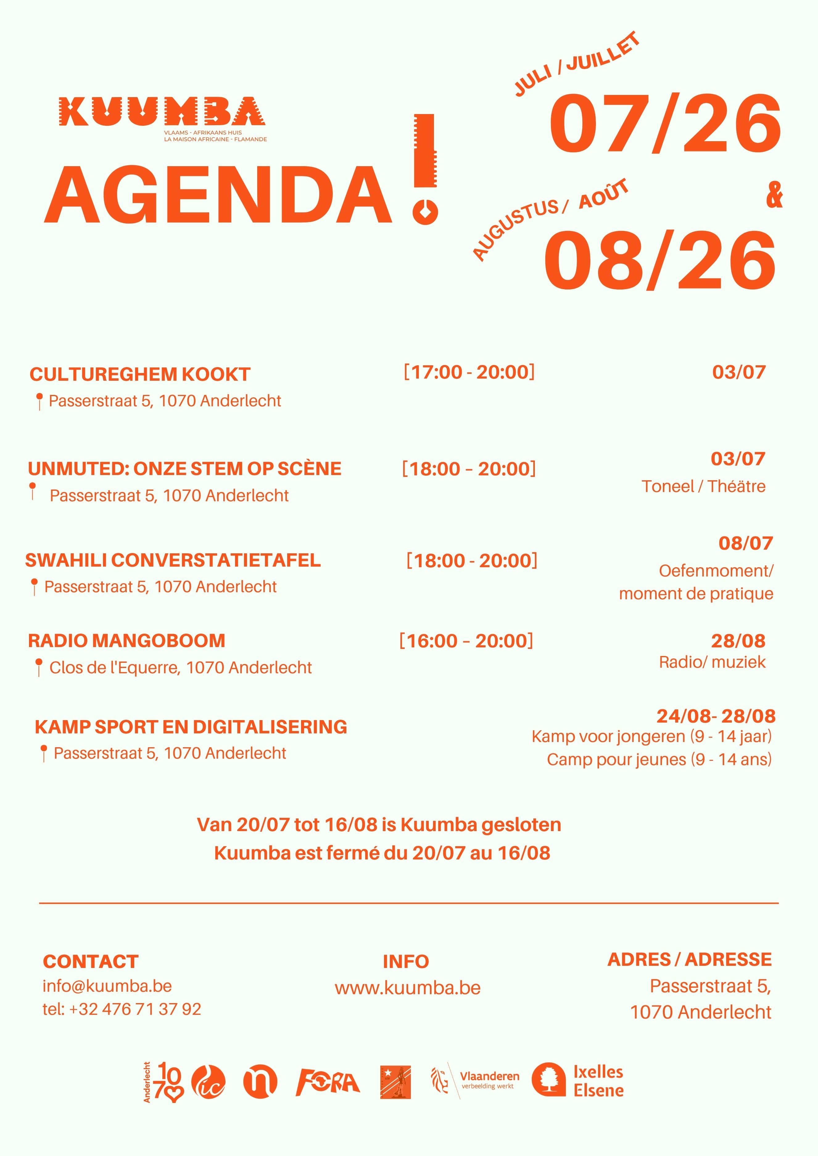 Agenda ZOMER 