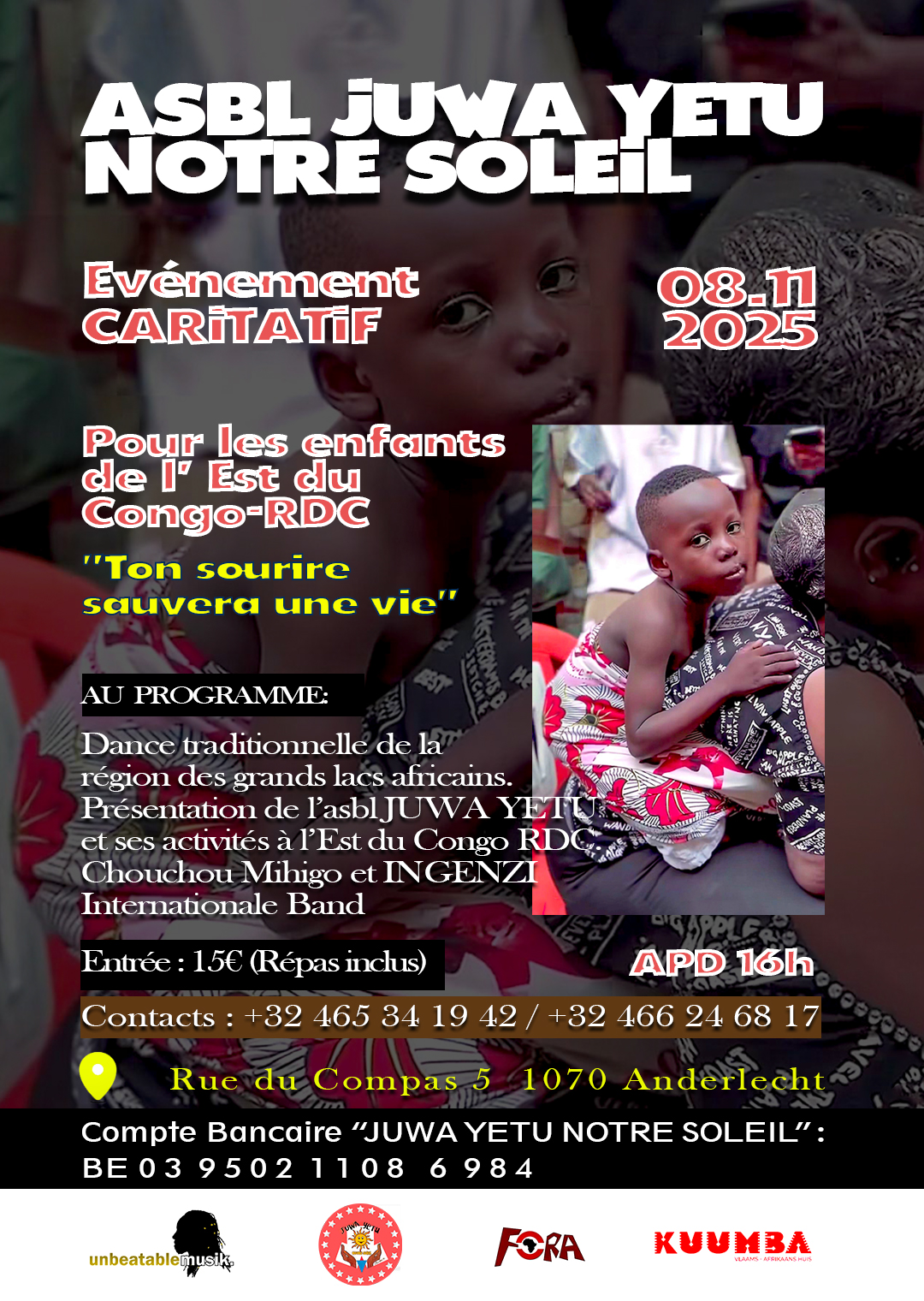 Solidariteit voor de vluchtelingen in Congo